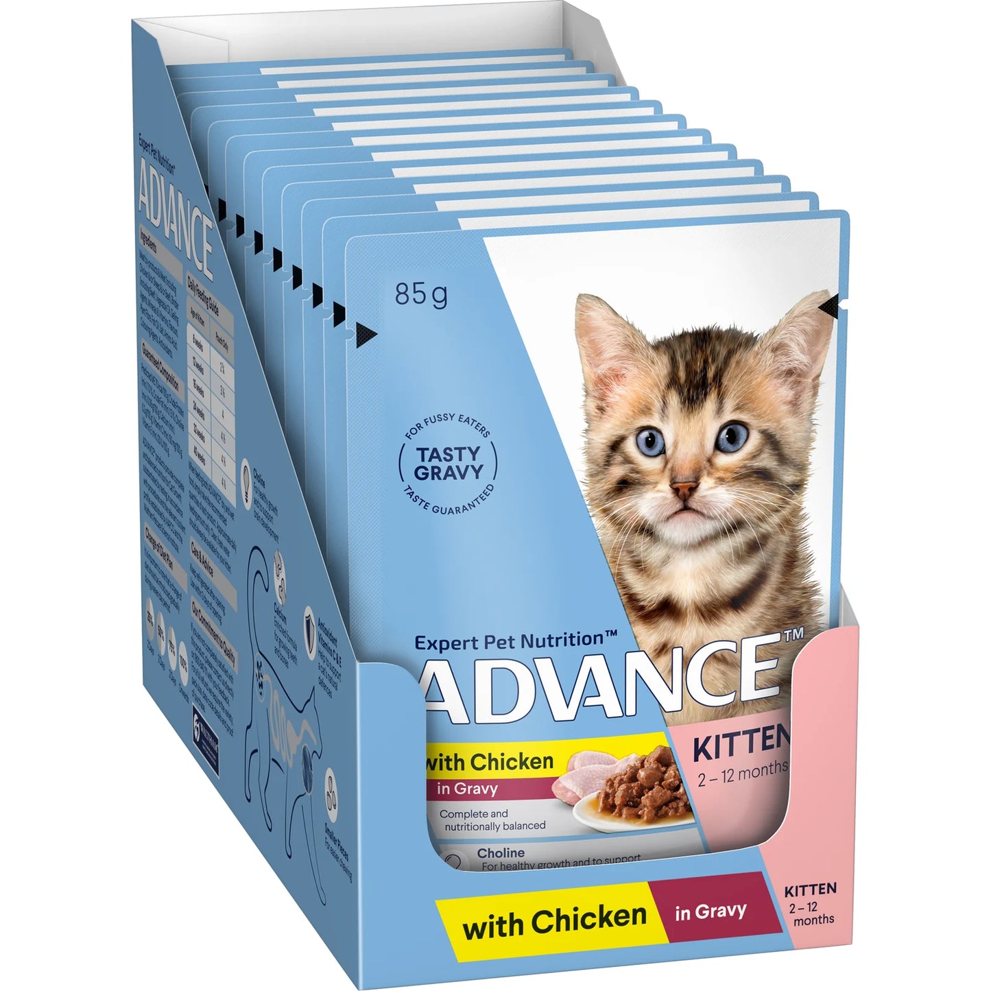 ADVANCE™ Kitten Chicken in Gravy Pouches