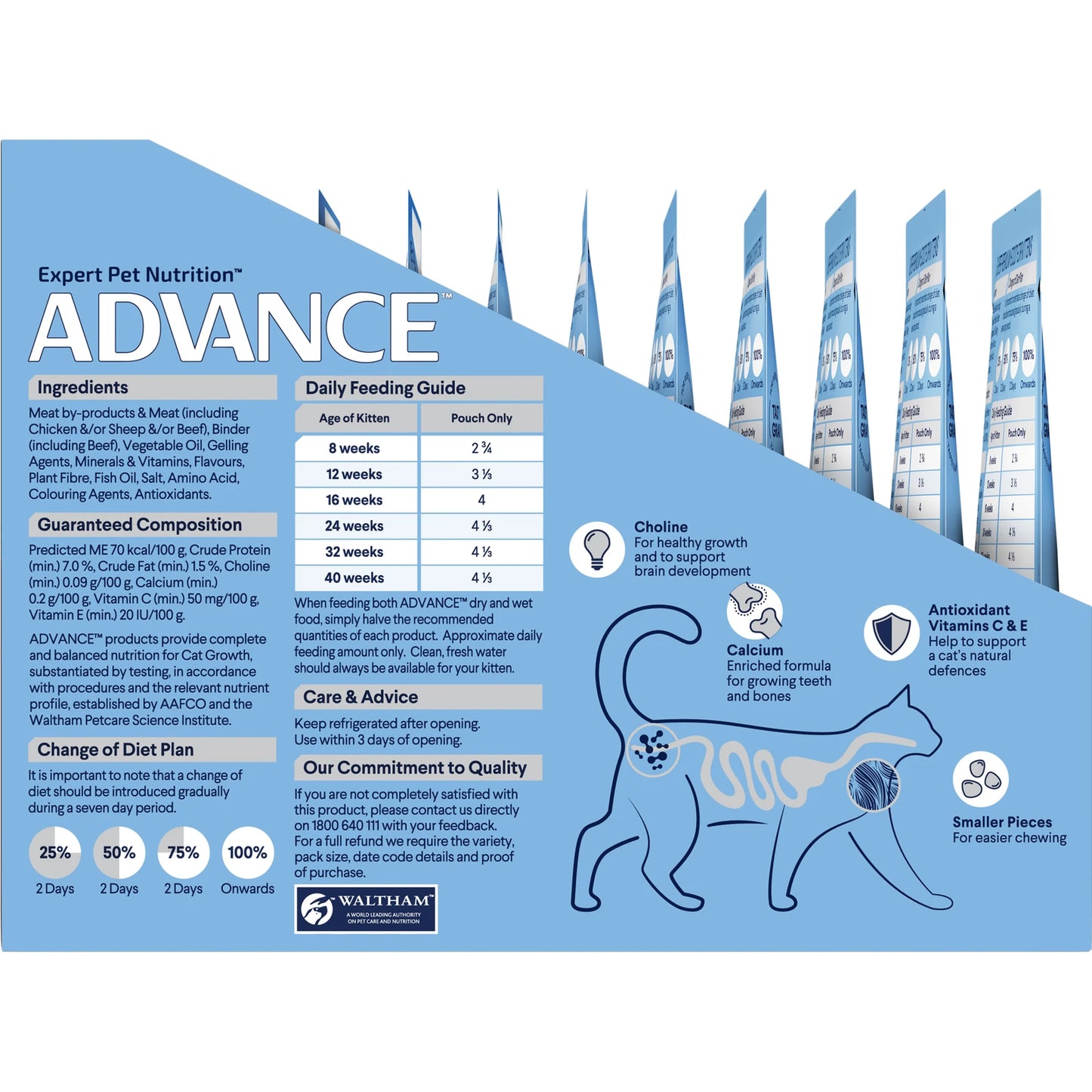 ADVANCE™ Kitten Chicken in Gravy Pouches