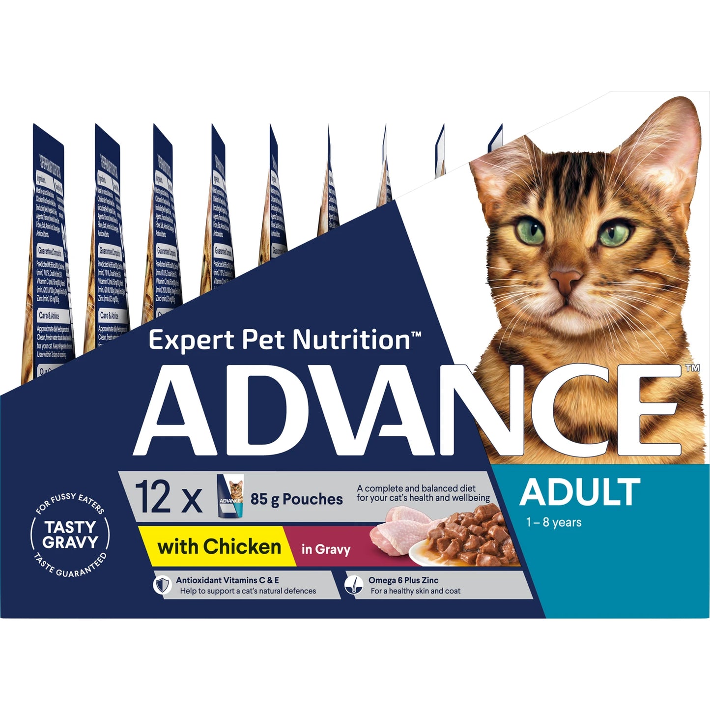 ADVANCE™ Adult Chicken in Gravy Pouches