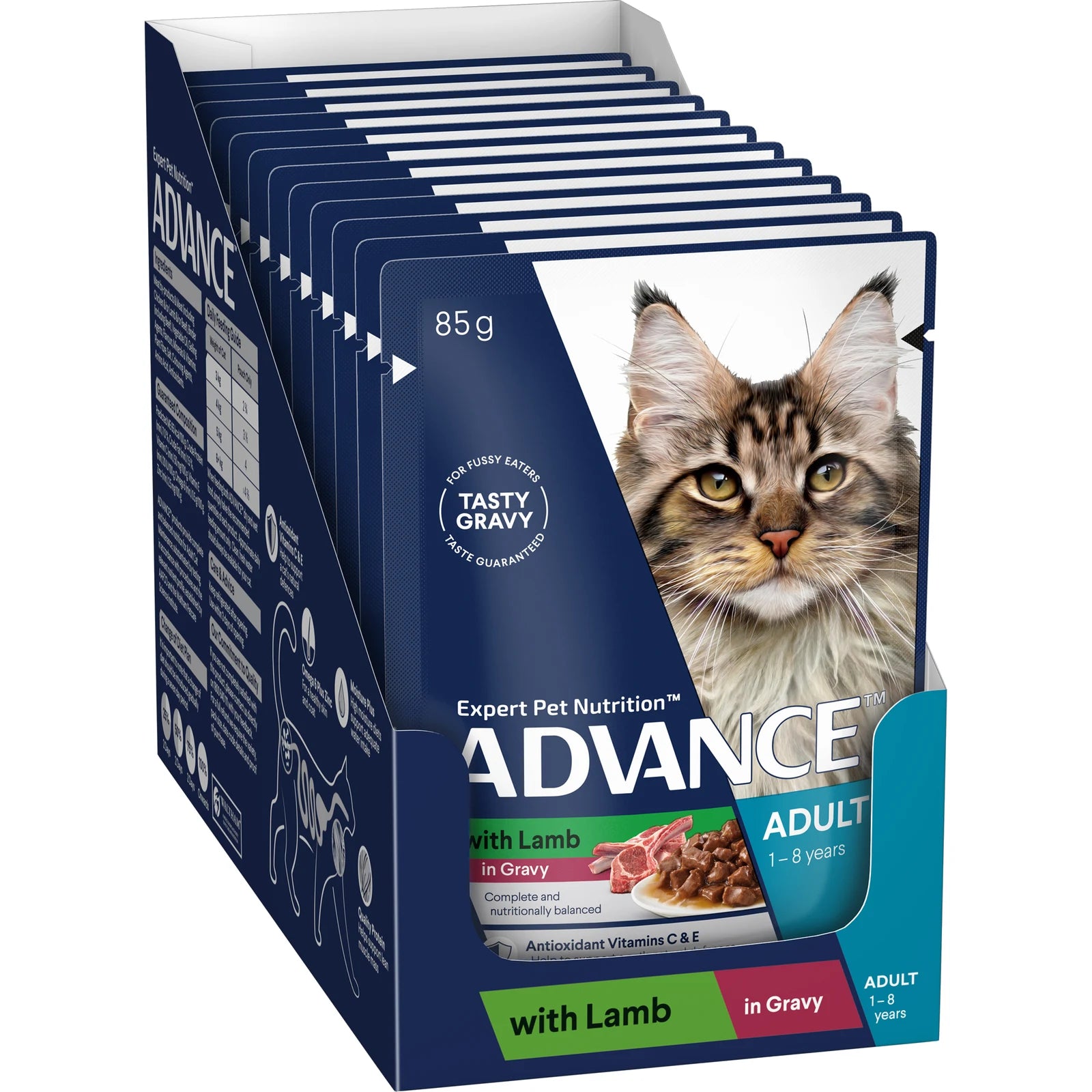 ADVANCE™ Adult Lamb in Gravy Pouches