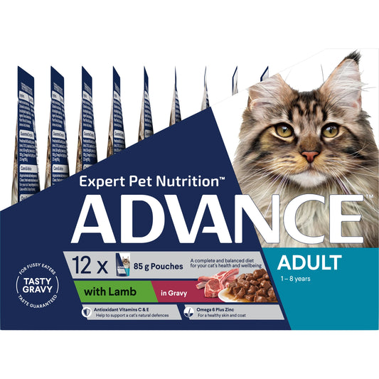 ADVANCE™ Adult Lamb in Gravy Pouches