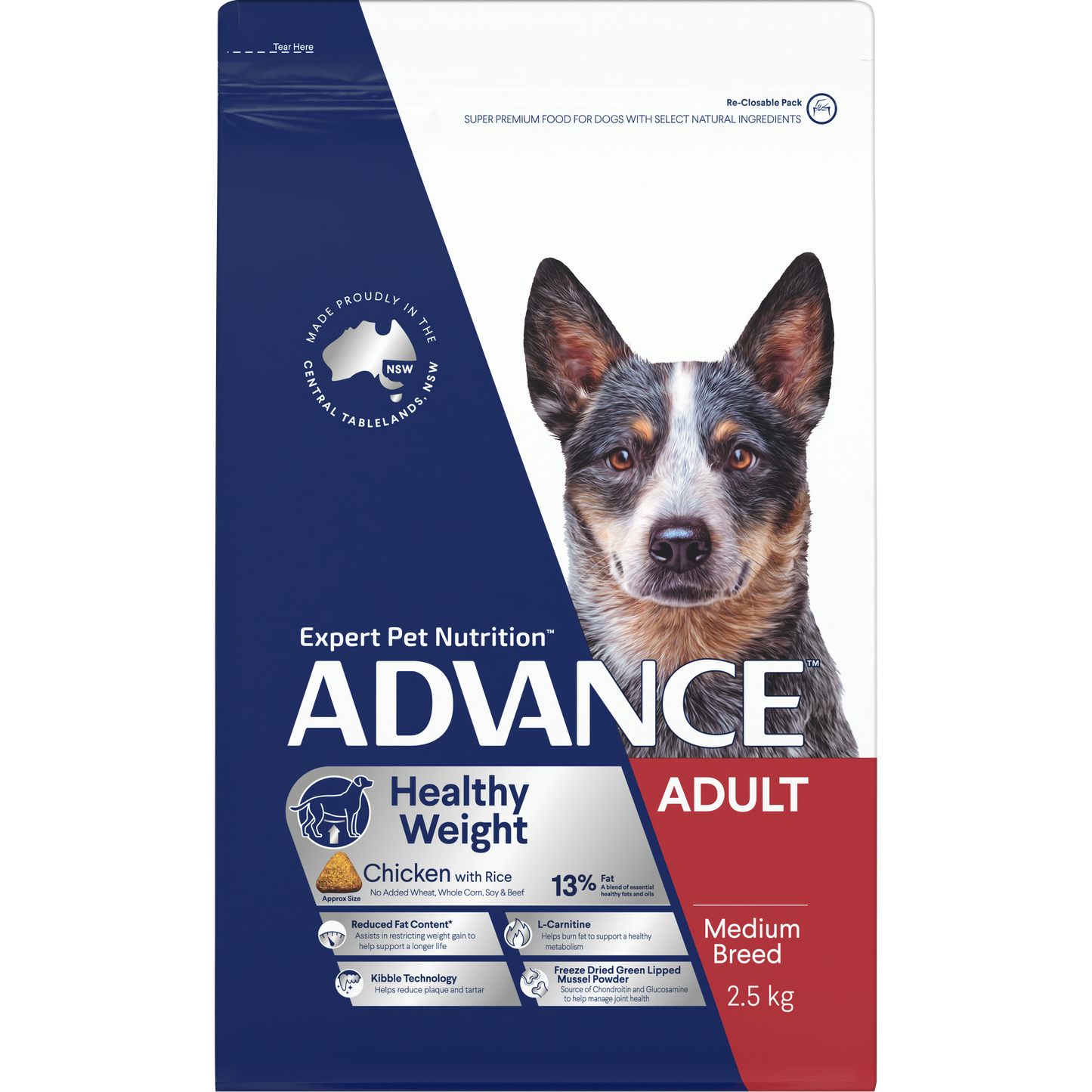 ADVANCE™ Healthy Weight Adult Medium Breed Chicken with Rice
