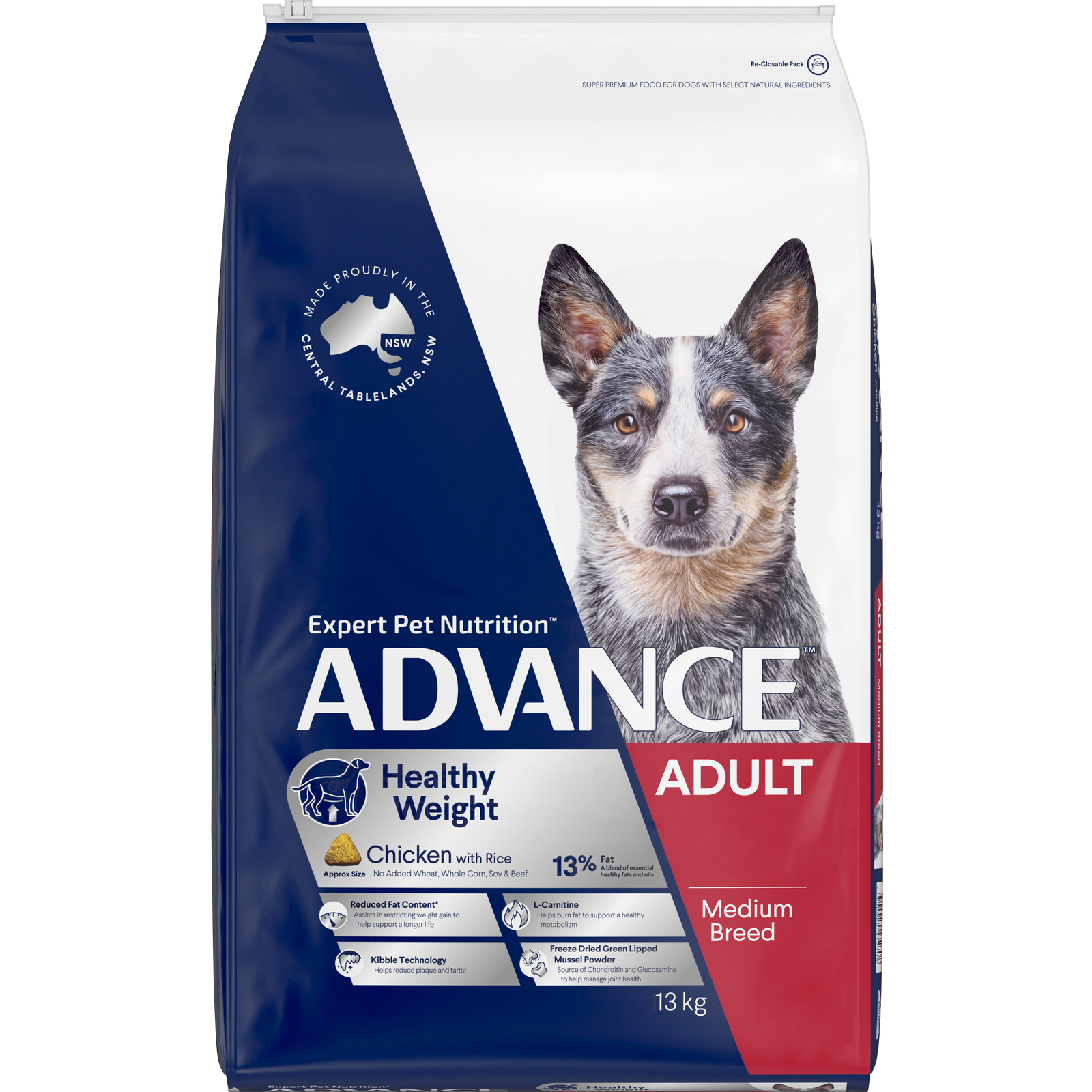ADVANCE™ Healthy Weight Adult Medium Breed Chicken with Rice
