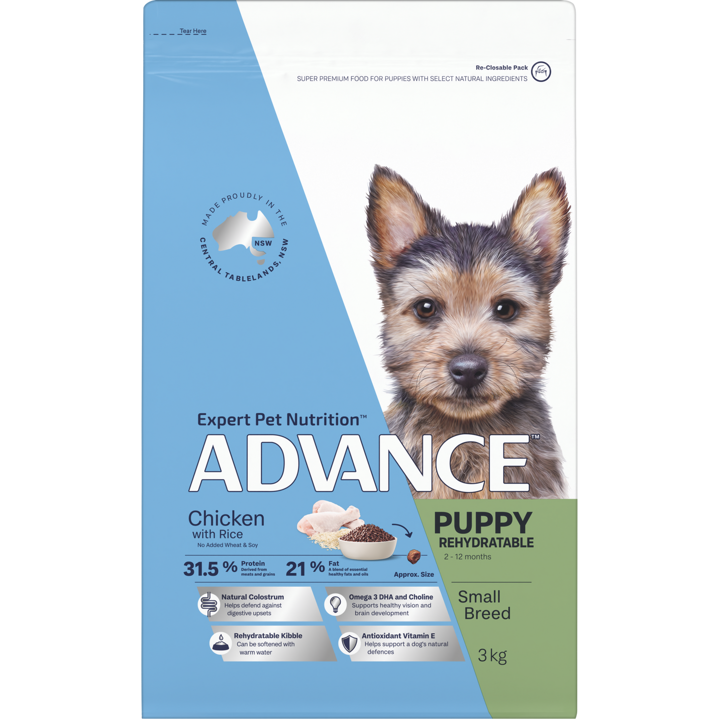 ADVANCE™ Puppy Small Breed Chicken with Rice