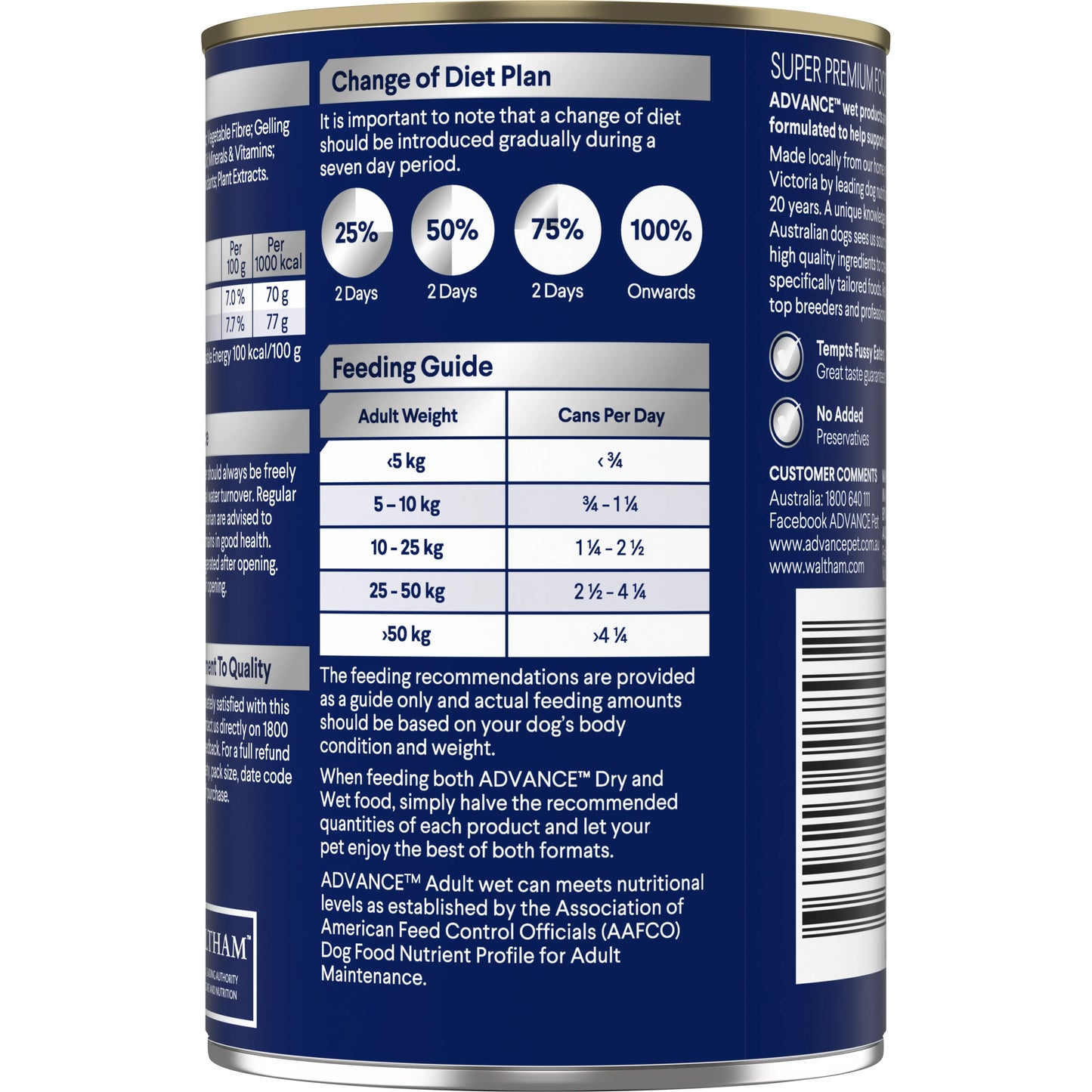 ADVANCE™ Sensitive Skin and Digestion Adult All Breed Chicken with Rice Cans