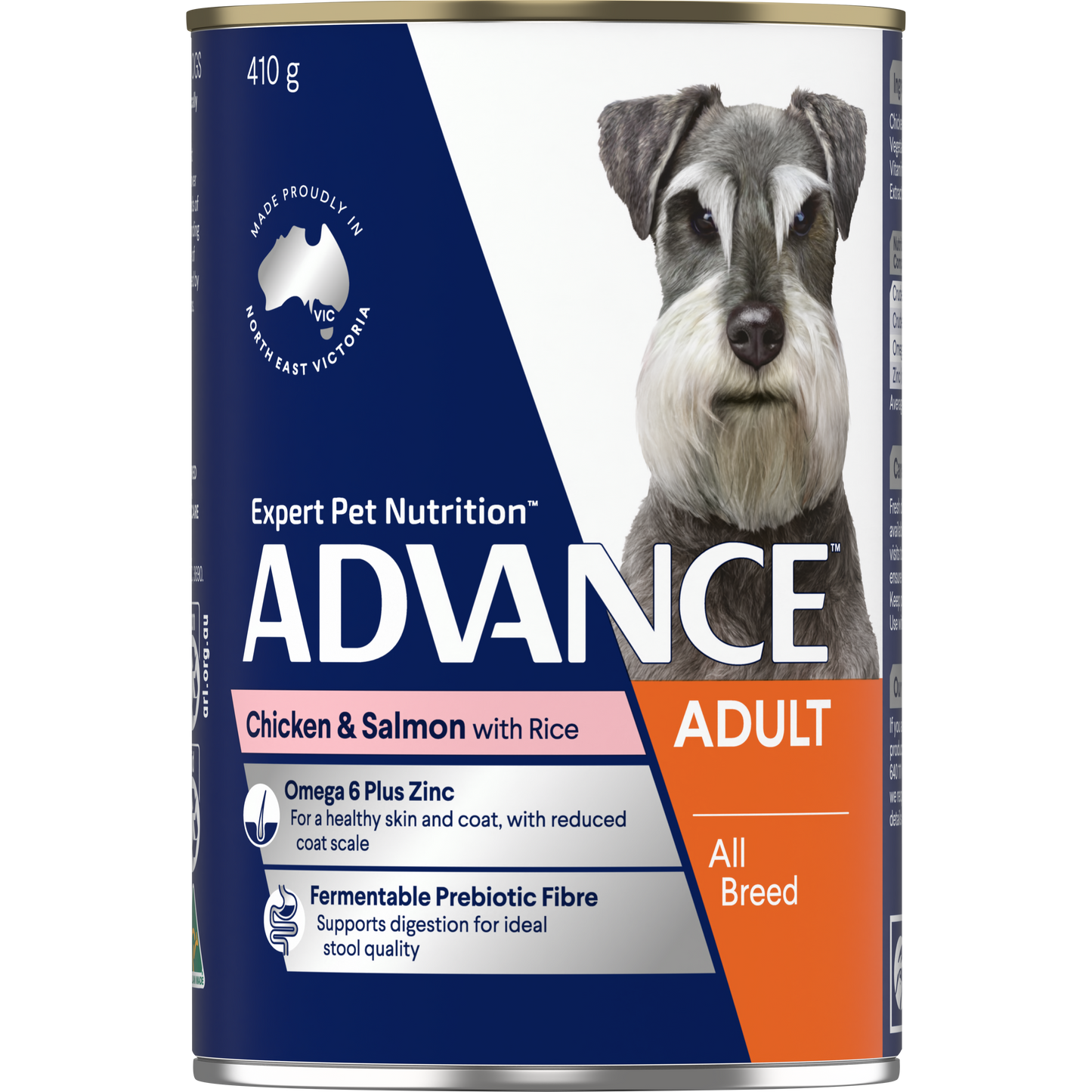 ADVANCE™ Adult all Breed Chicken and Salmon with Rice Cans