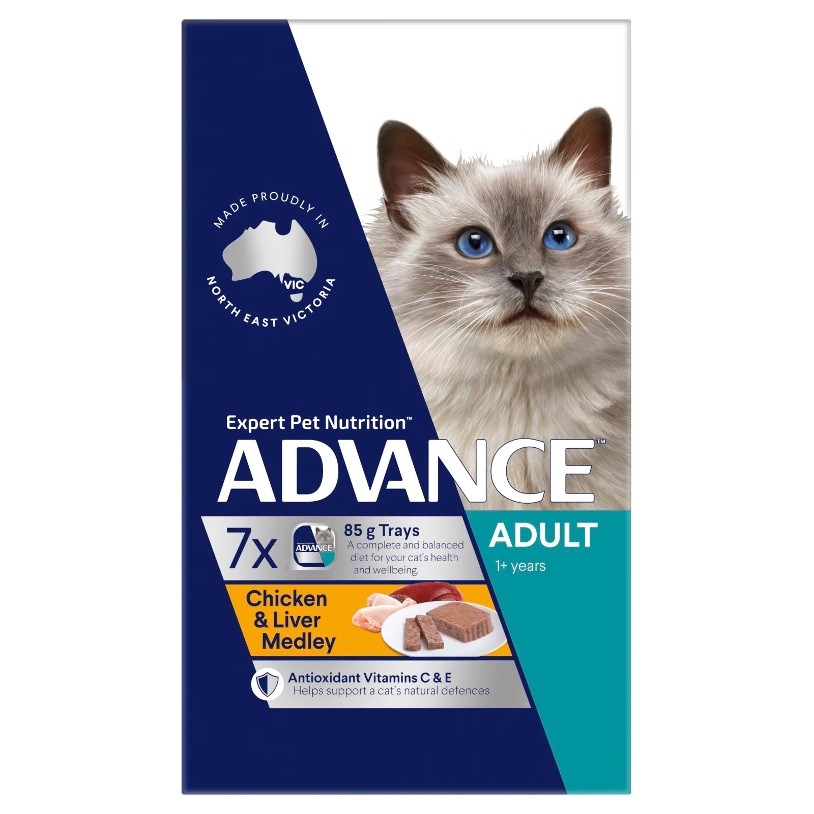 ADVANCE™ Adult Chicken & Liver Medley Trays
