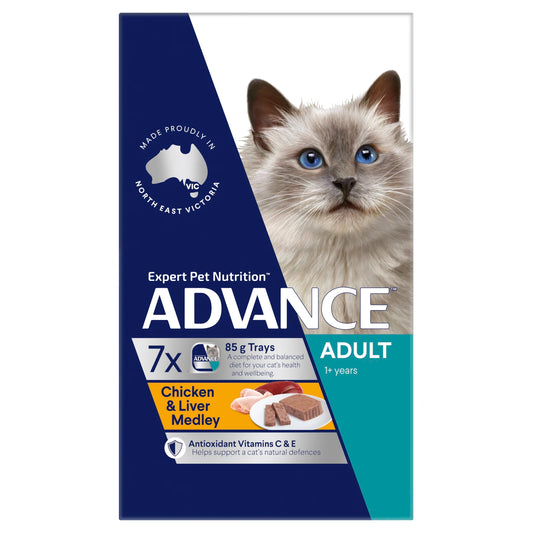 ADVANCE™ Adult Chicken & Liver Medley Trays