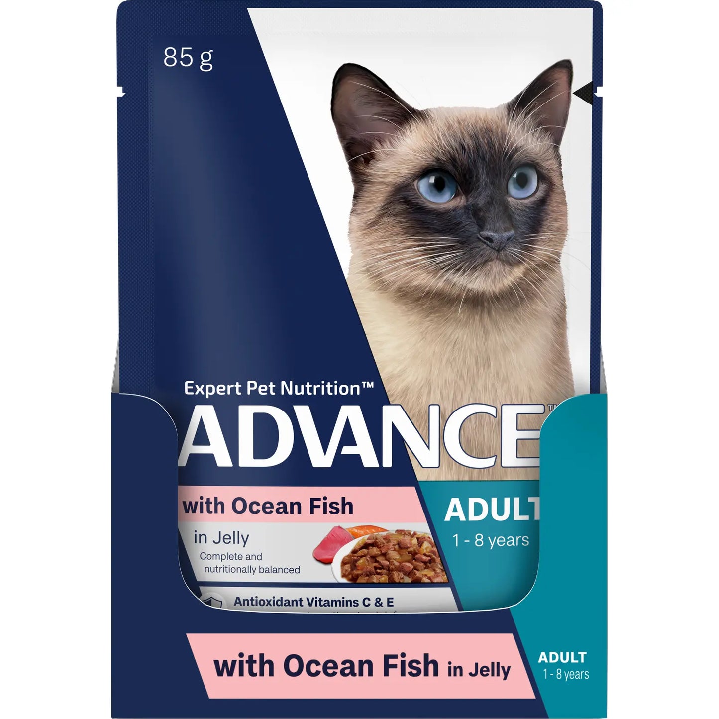 ADVANCE™ Adult Ocean Fish in Jelly Pouches