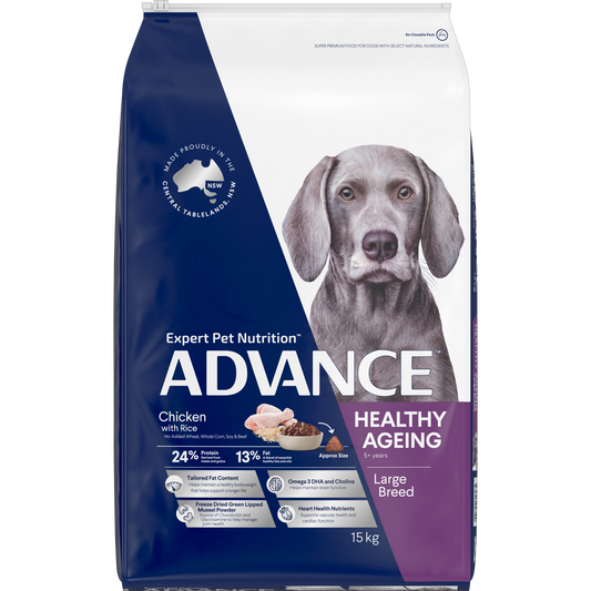 ADVANCE™ Healthy Ageing Large Breed Chicken with Rice