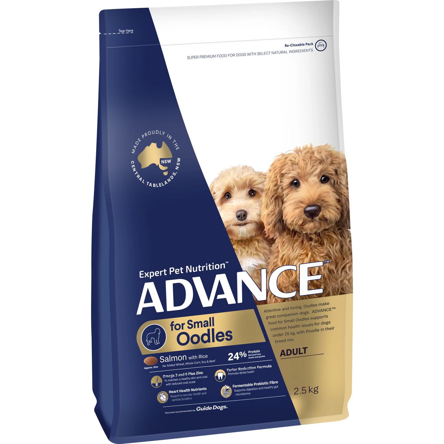 ADVANCE™ Oodles Adult Small Breed Salmon with Rice