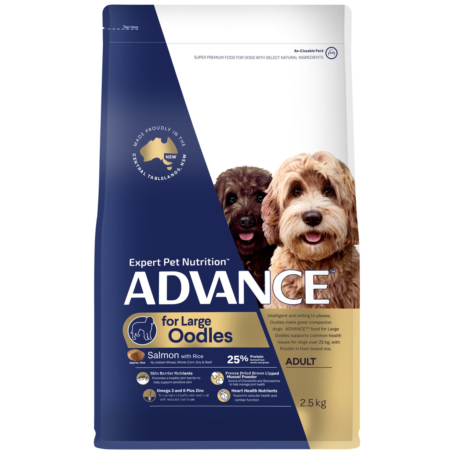 ADVANCE™ Oodles Adult Large Breed Salmon with Rice
