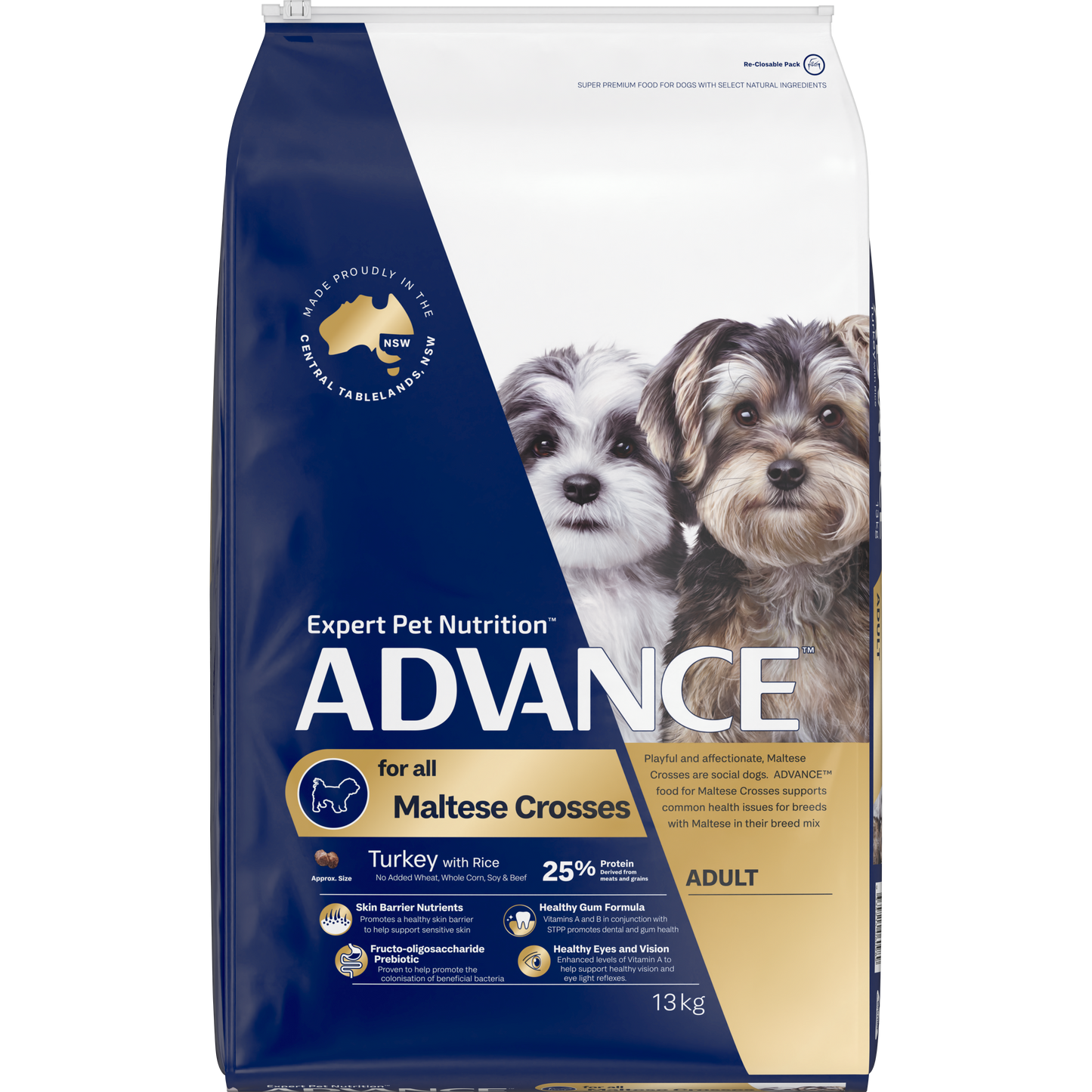 ADVANCE™ Maltese Cross Adult Turkey with Rice