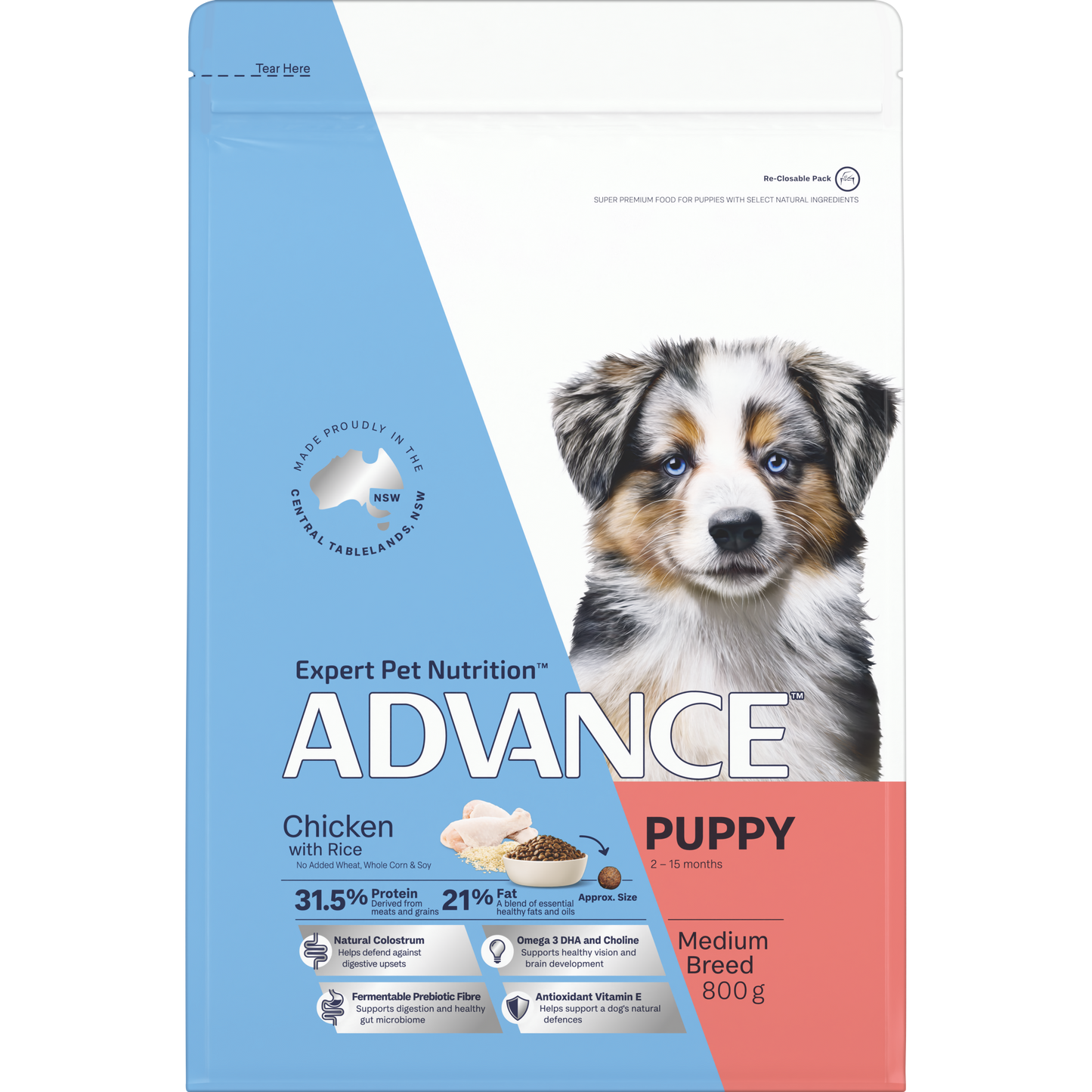 ADVANCE™ Puppy Medium Breed Chicken with Rice