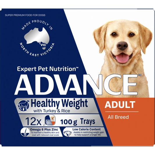 ADVANCE™ Healthy Weight Adult All Breed Turkey with Rice Trays