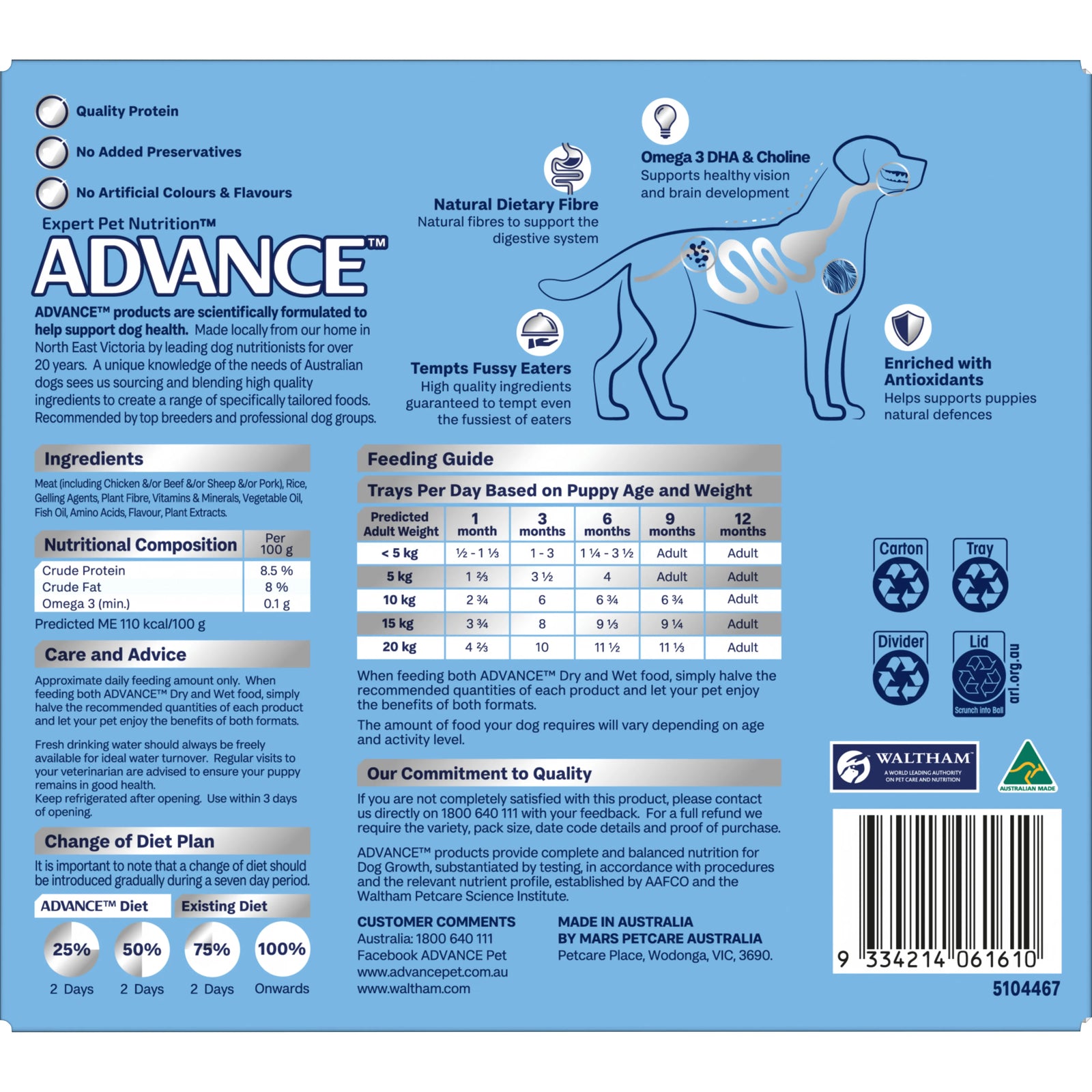 ADVANCE™ Puppy Growth Chicken with Rice