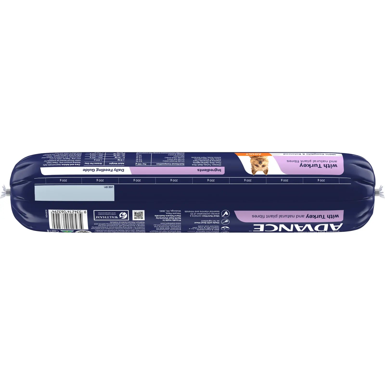 ADVANCE™ ADVANCE Adult Wet Dog Food with Turkey Roll 2kg