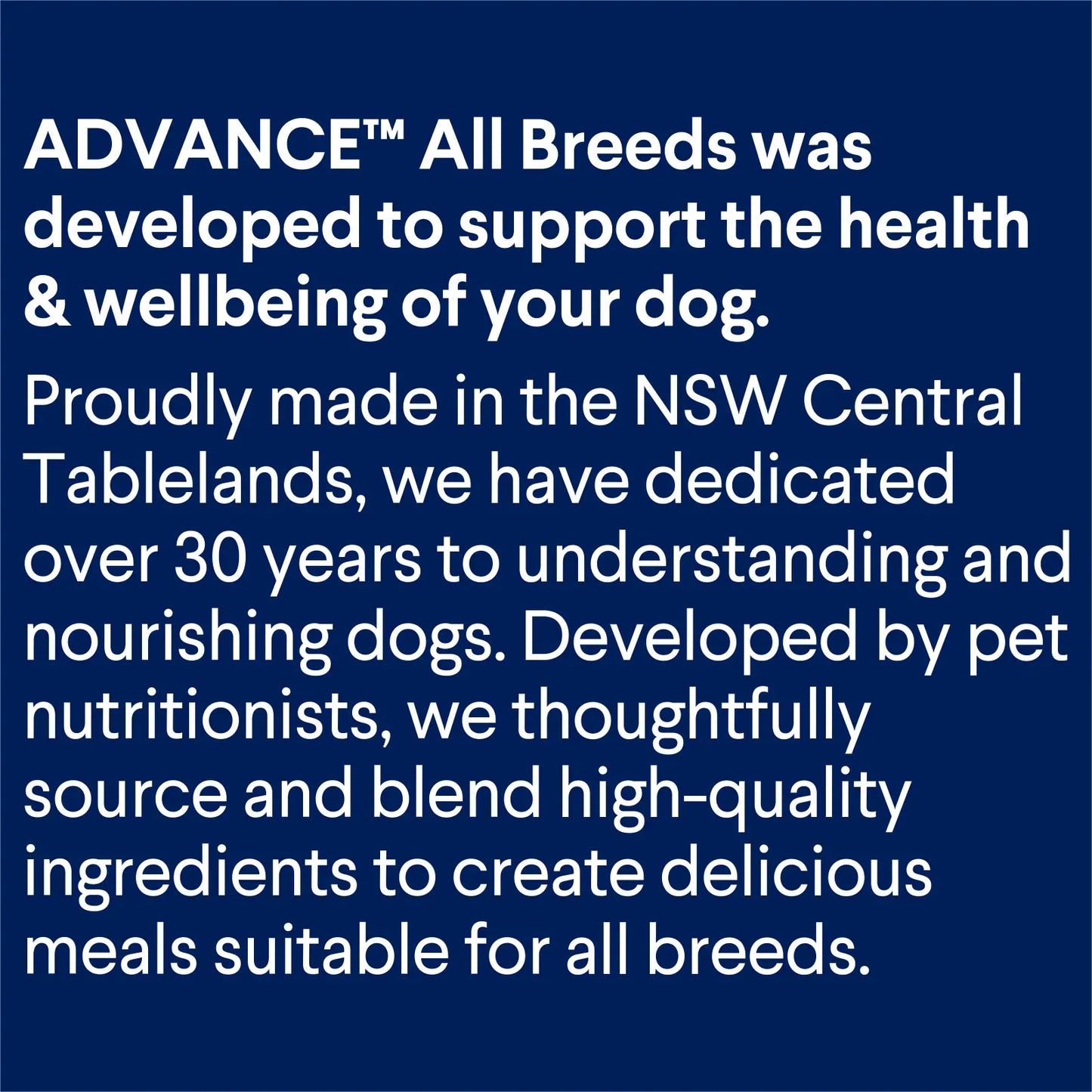 ADVANCE™ All Breeds Adult Dry Dog Food Chicken with Rice