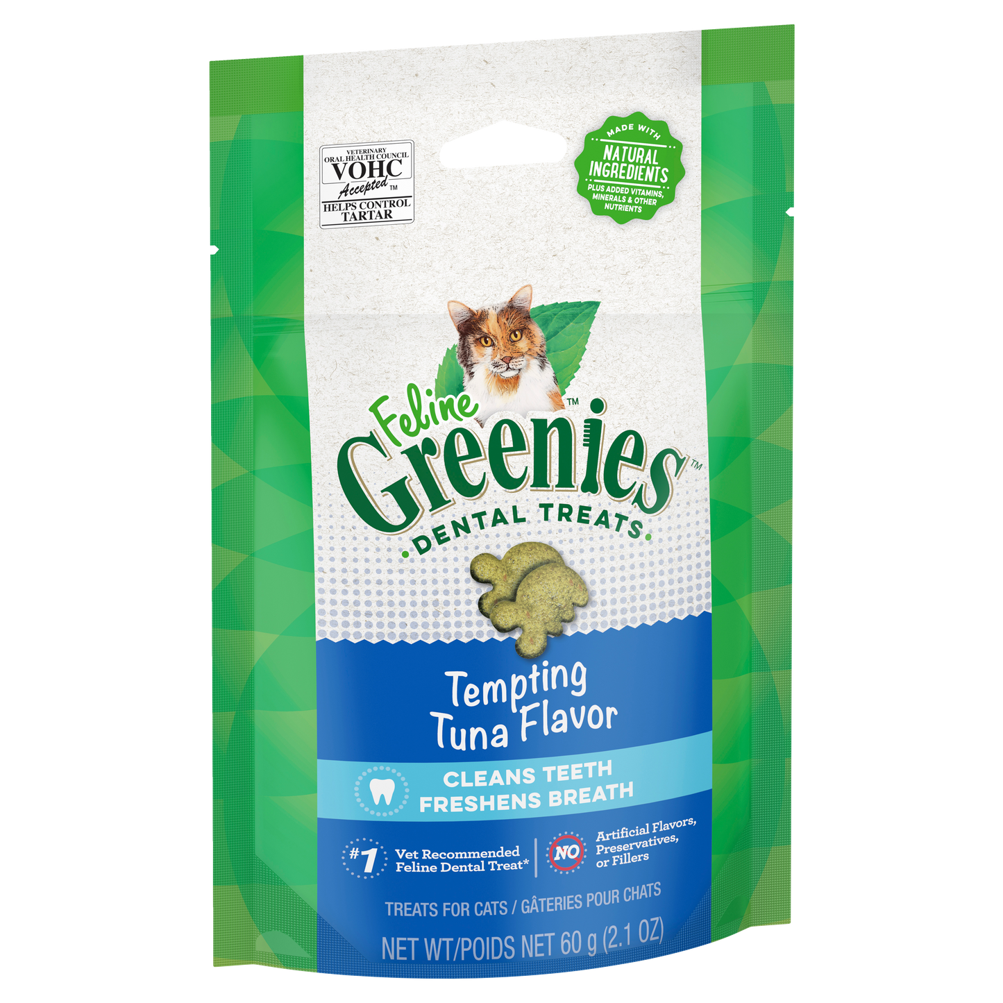 GREENIES Feline Dental Tempting Tuna Cat Treats