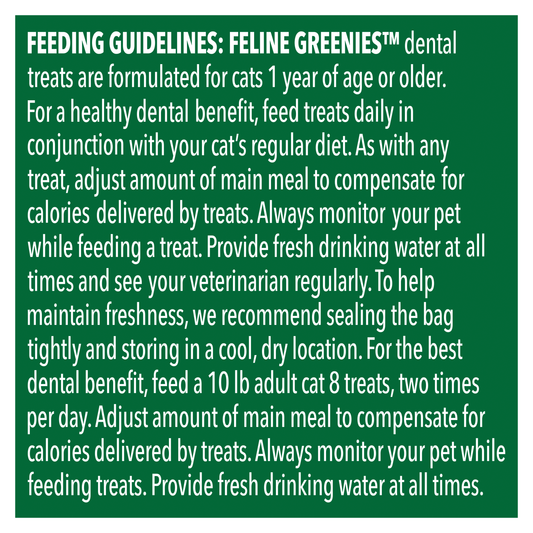 GREENIES Feline Dental Tempting Tuna Cat Treats
