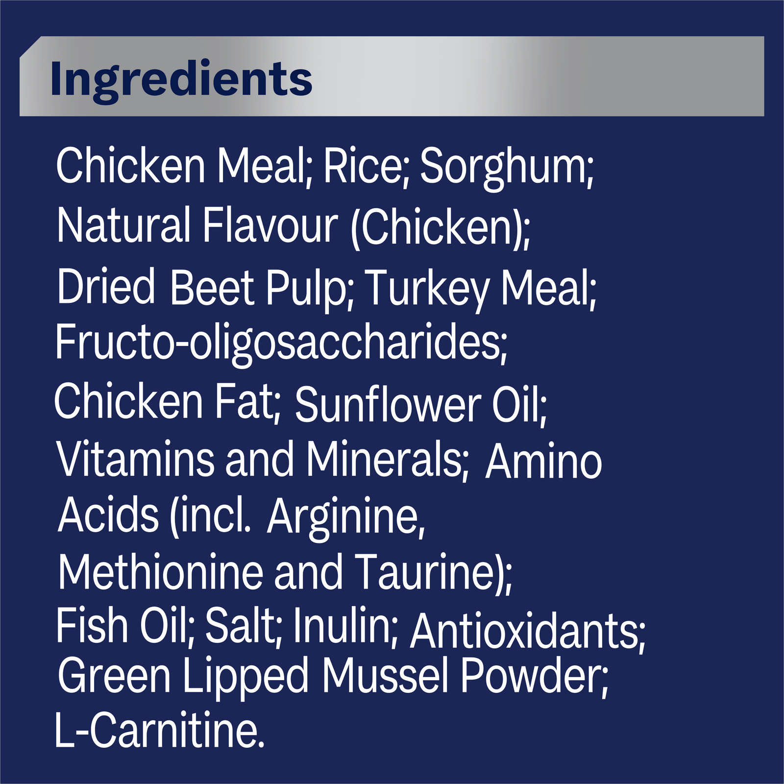 ADVANCE™ Mobility Adult Large Breed Chicken with Rice