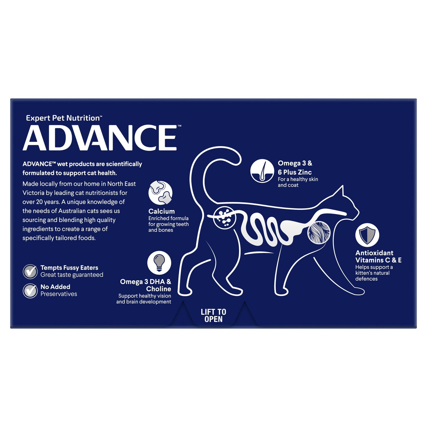 ADVANCE™ Kitten Chicken & Salmon Medley Trays