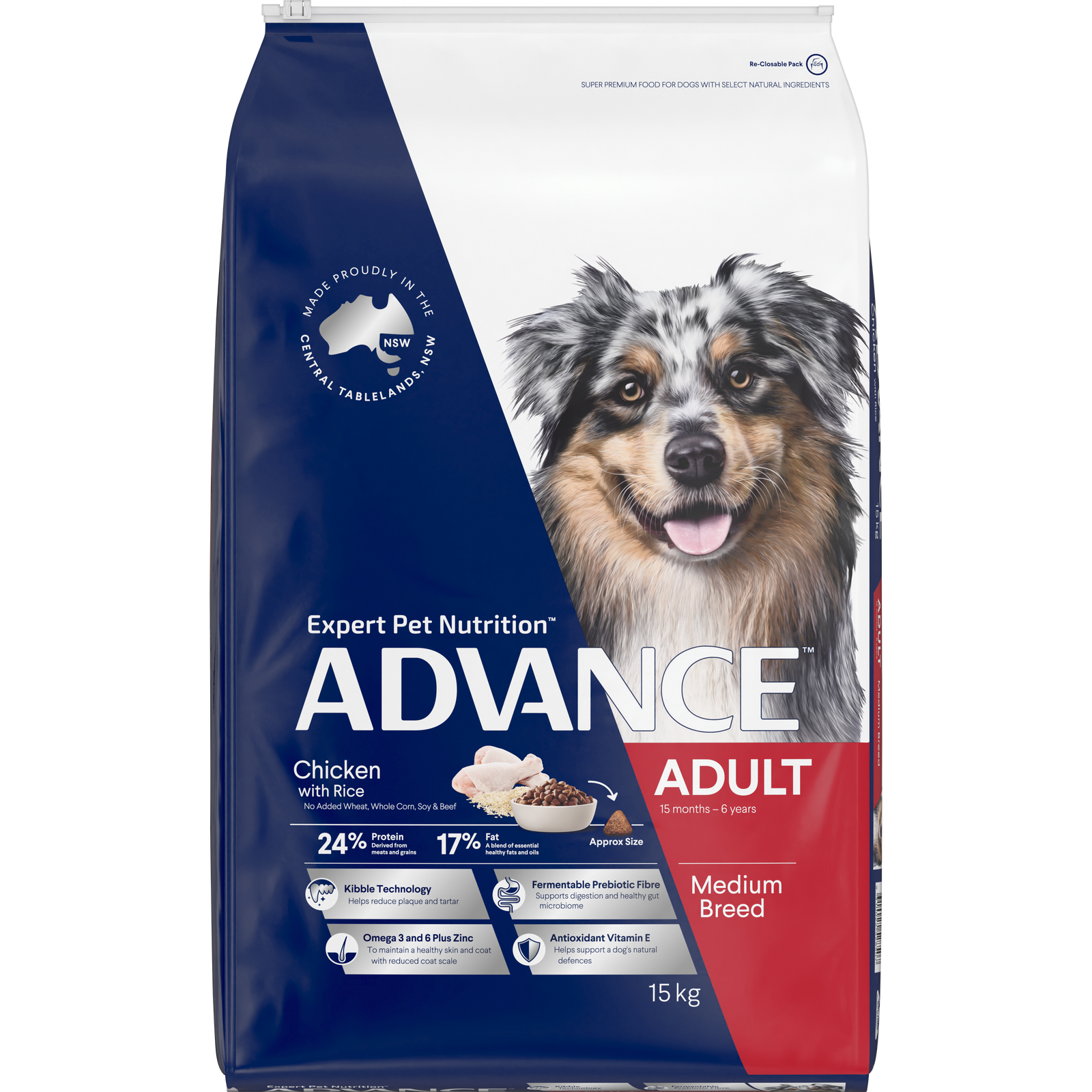 ADVANCE™ Adult Medium Breed Chicken with Rice
