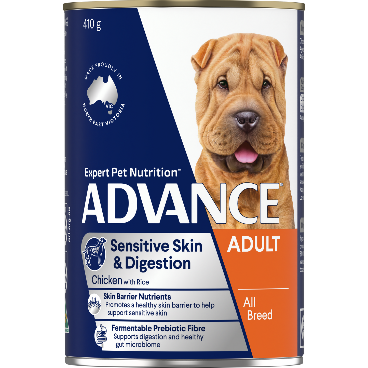 ADVANCE™ Sensitive Skin and Digestion Adult All Breed  Chicken with Rice Cans
