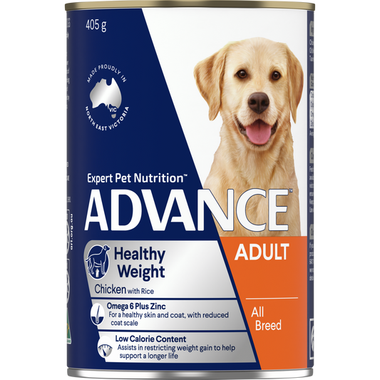 ADVANCE™ Healthy Weight Adult All Breed Chicken with Rice Cans