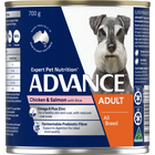 ADVANCE™ Adult all Breed Chicken and Salmon with Rice Cans