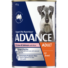 ADVANCE™ Adult all Breed Chicken and Salmon with Rice Cans