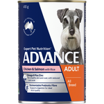 ADVANCE™ Adult all Breed Chicken and Salmon with Rice Cans