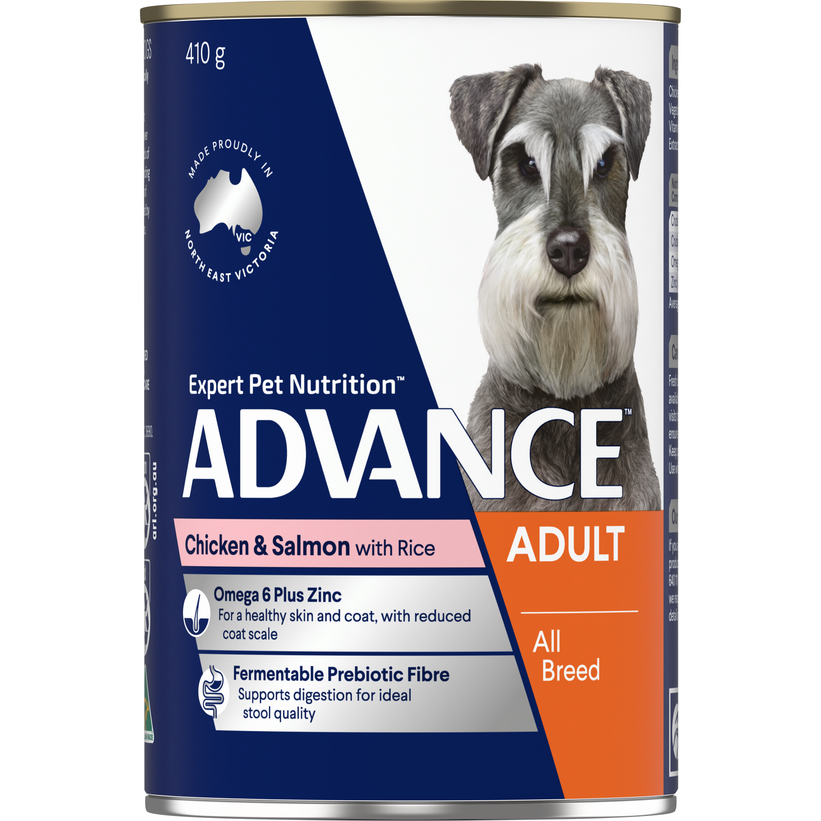 ADVANCE™ Adult all Breed Chicken and Salmon with Rice Cans
