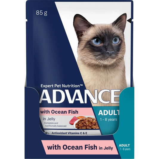 ADVANCE™ Adult Ocean Fish in Jelly Pouches