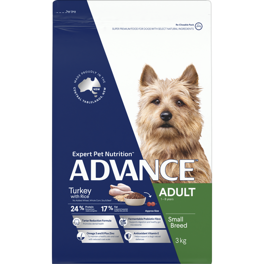 ADVANCE™ Adult Small Breed Turkey with Rice