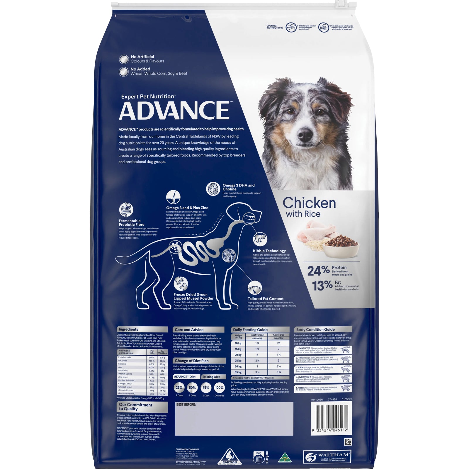 ADVANCE™ Healthy Ageing Medium Breed Chicken with Rice