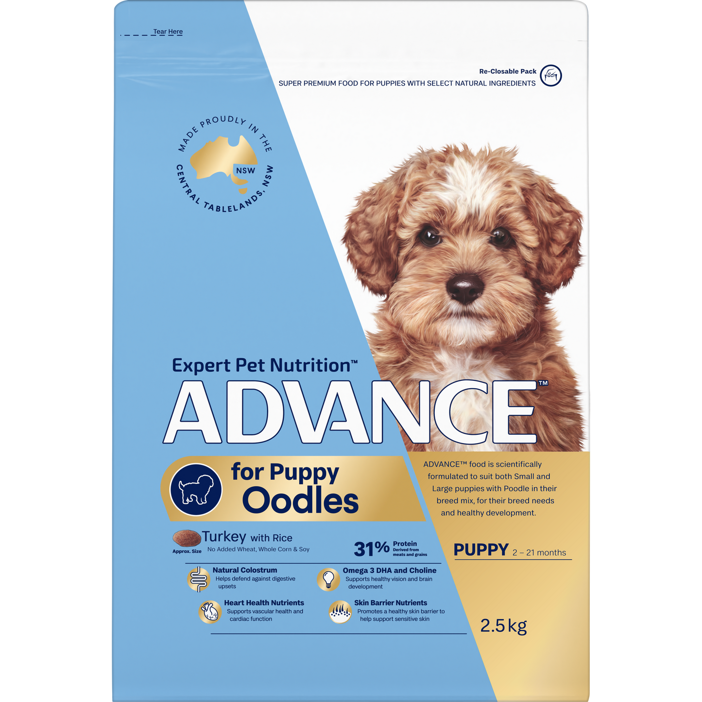 ADVANCE™ Oodles Puppy Turkey with Rice