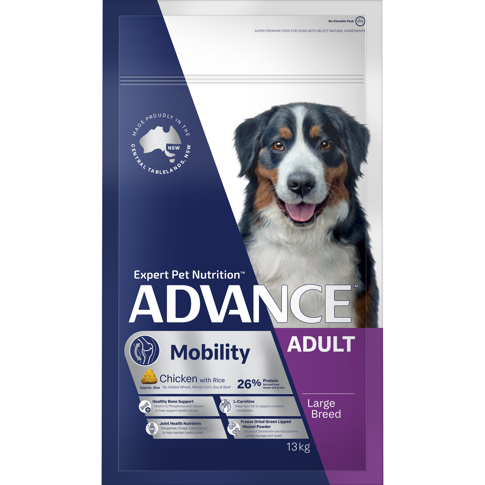 ADVANCE™ Mobility Adult Large Breed Chicken with Rice