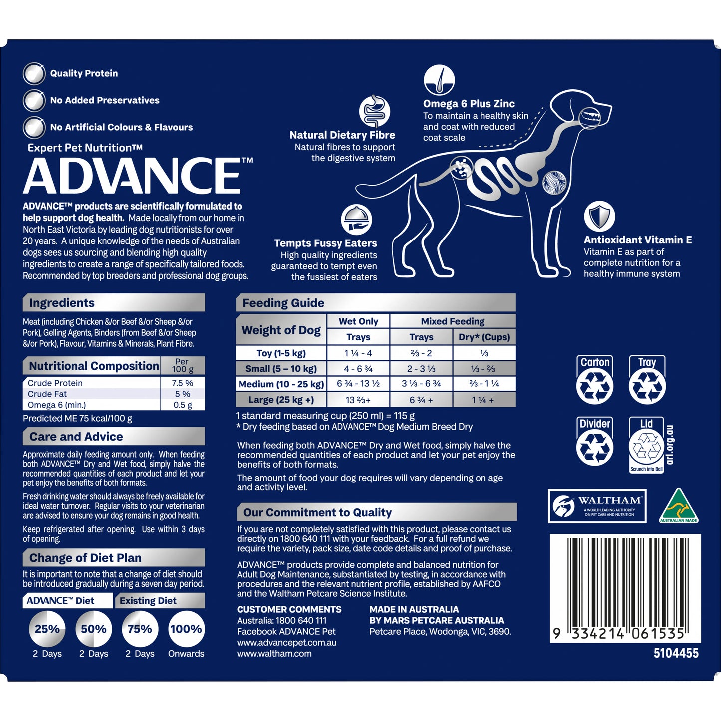 ADVANCE™ Adult All Breed Chicken Casserole