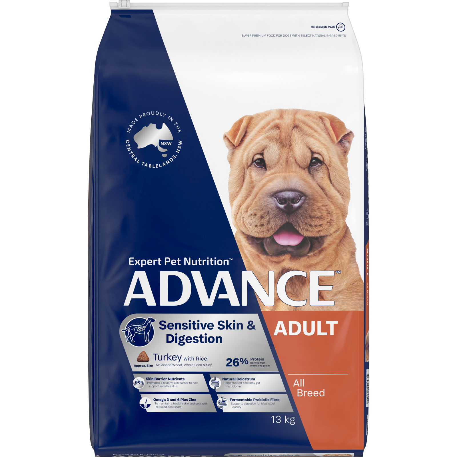 ADVANCE™ Sensitive Skin and Digestion Adult All Breed  Salmon with Rice