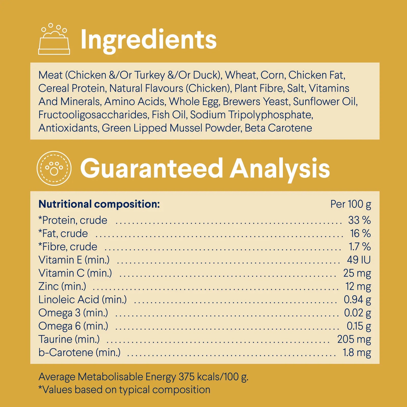 ADVANCE™ Healthy Ageing Adult Chicken