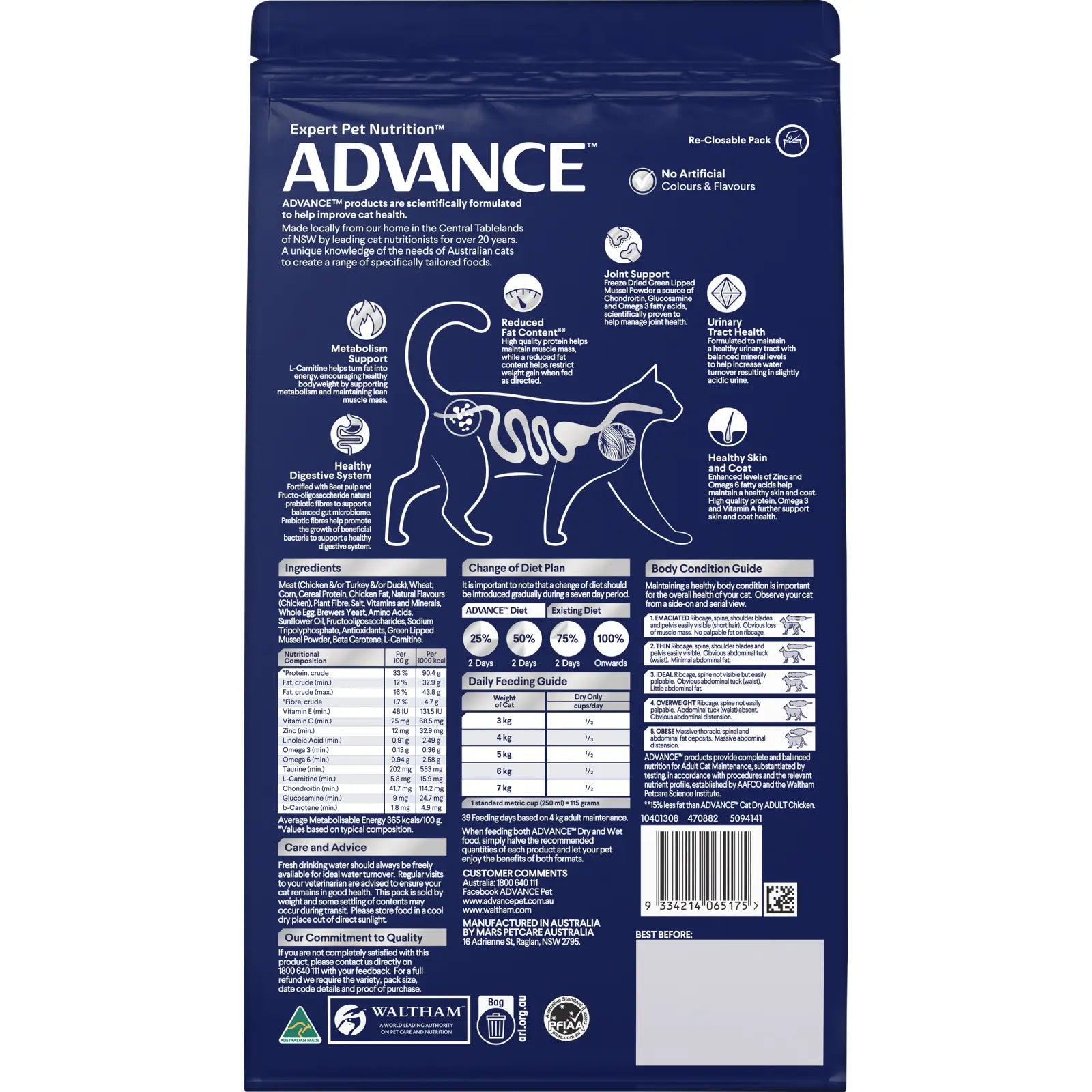 ADVANCE™ Healthy Weight Adult Chicken