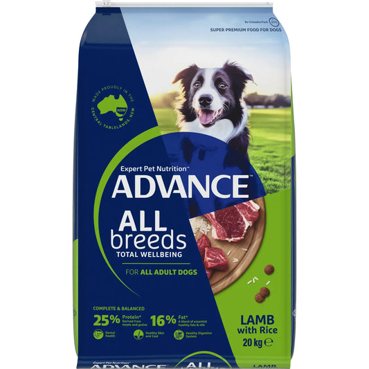 ADVANCE™ All Breeds Adult Dry Dog Food Lamb with Rice