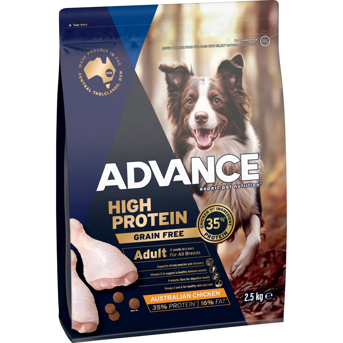 ADVANCE™ Adult High-Protein Grain-Free Dry Dog Food Chicken