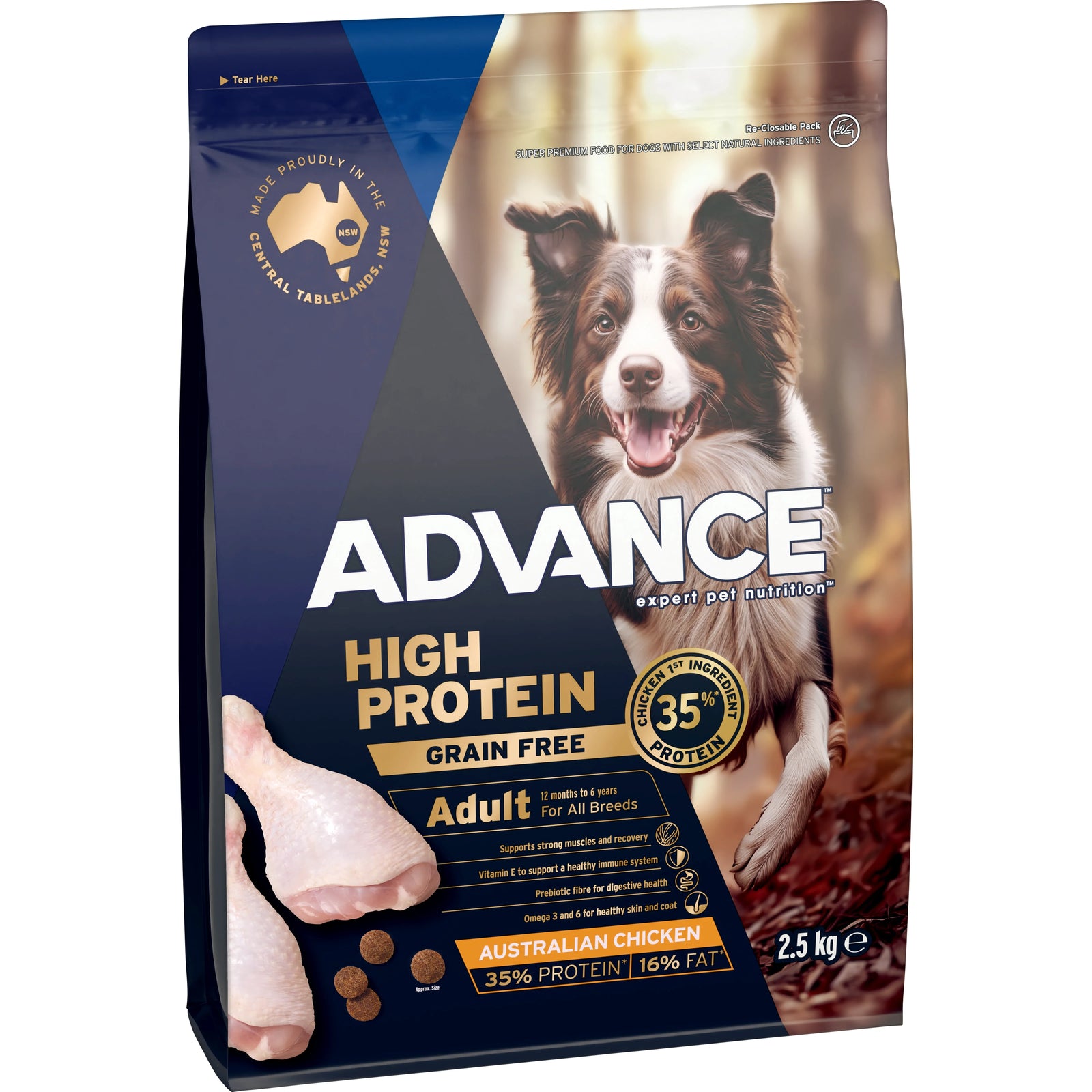 ADVANCE™ Adult High-Protein Grain-Free Dry Dog Food Chicken