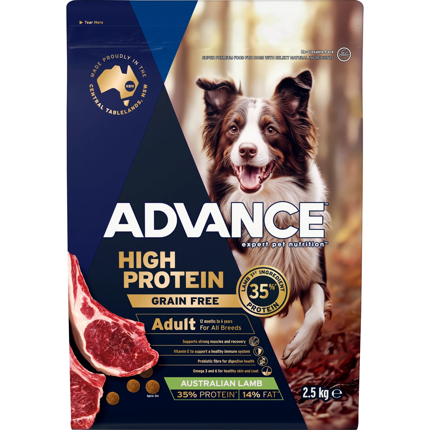 ADVANCE™ Adult High-Protein Grain-Free Dry Dog Food Lamb