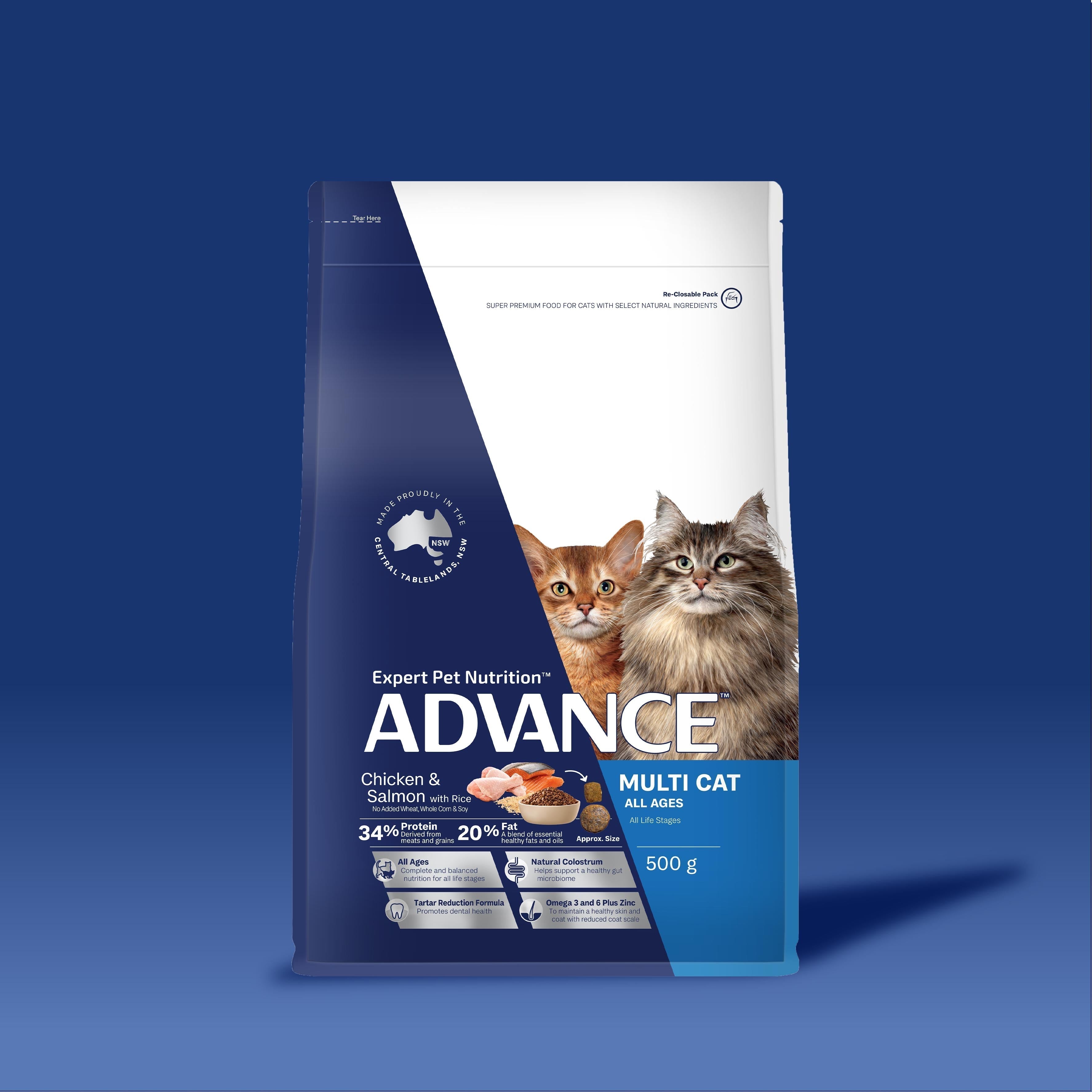 ADVANCE Multi Cat Chicken Salmon with Rice ADVANCE Pet