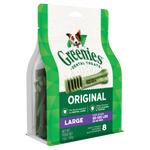 GREENIES Original Dental Large Dental Dog Treats 8 pack