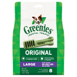 GREENIES Original Dental Large Dental Dog Treats 8 pack