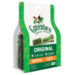 GREENIES Original Dental Petite Dental Dog Treats 20 pack